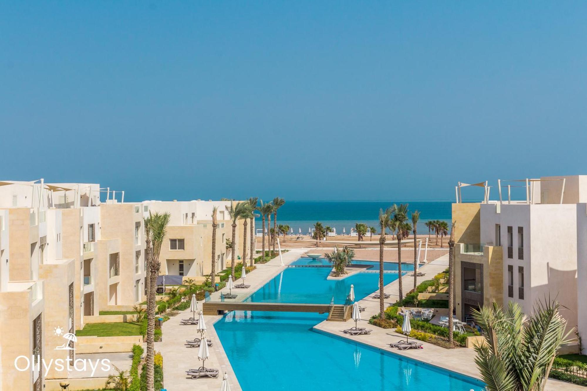 Ollystays Mangroovy Seaview 1Br Beach And Pool Free Access Hurghada Exterior photo