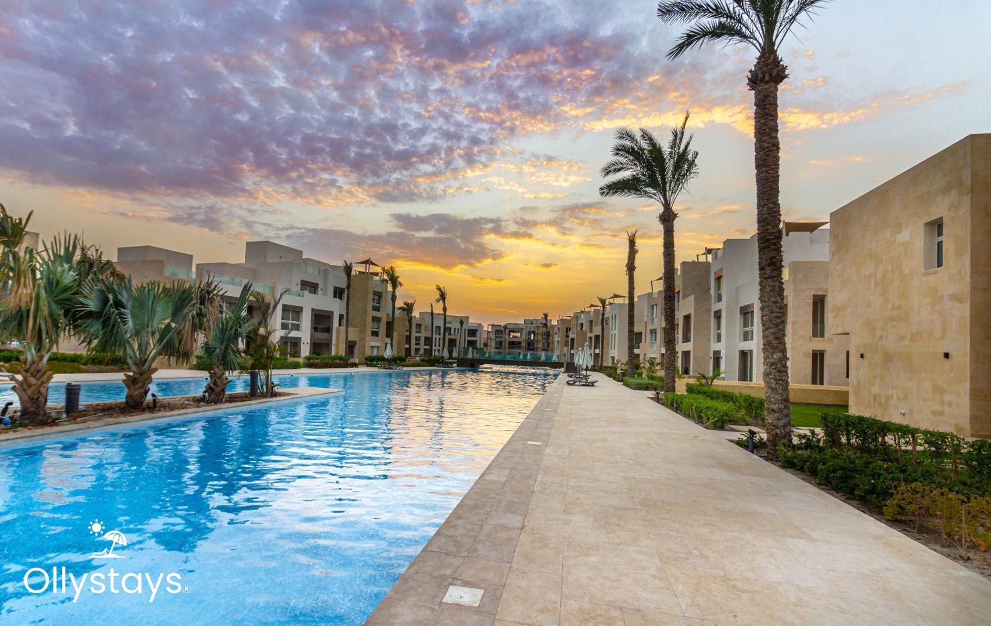 Ollystays Mangroovy Seaview 1Br Beach And Pool Free Access Hurghada Exterior photo