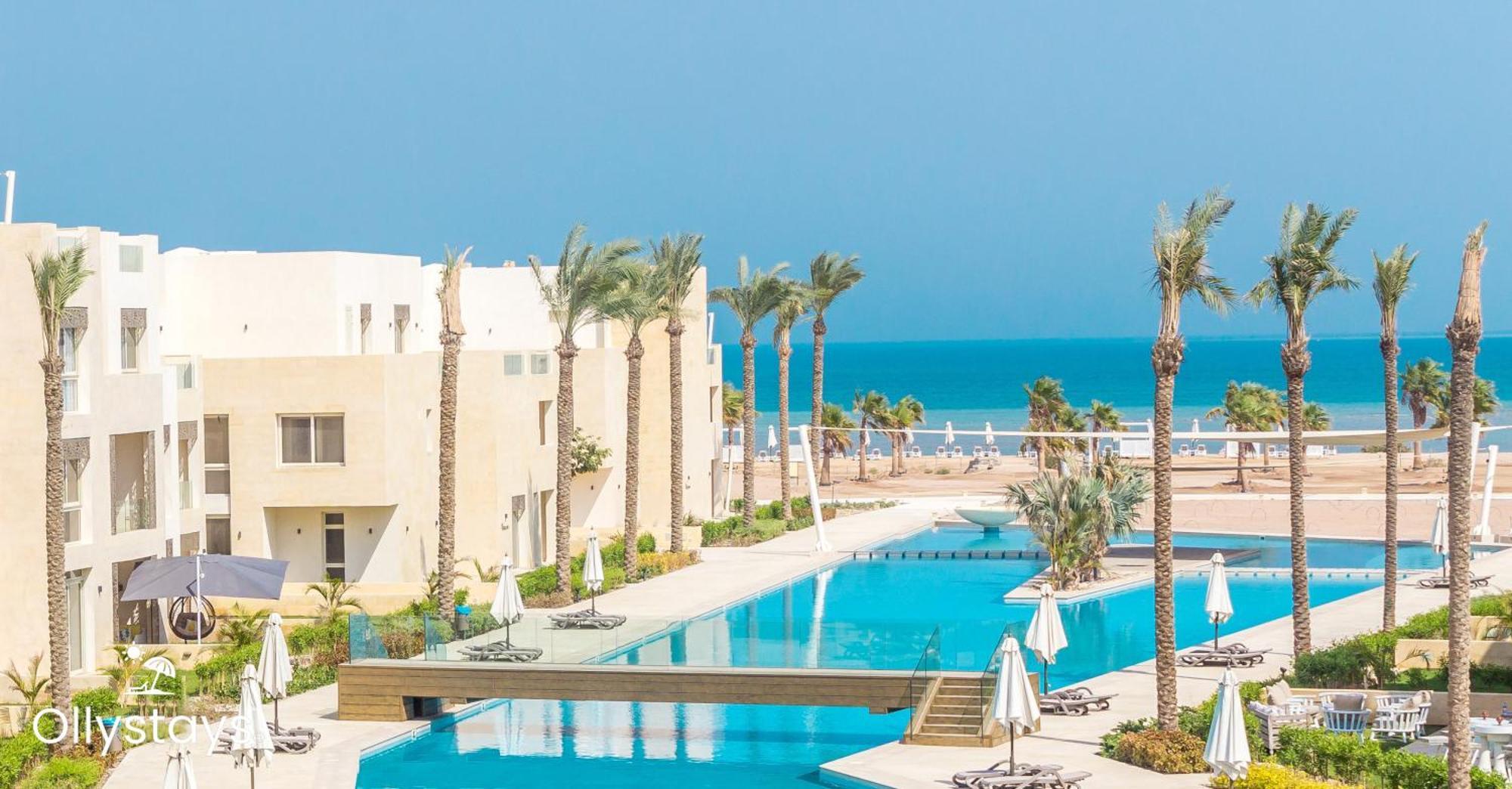Ollystays Mangroovy Seaview 1Br Beach And Pool Free Access Hurghada Exterior photo