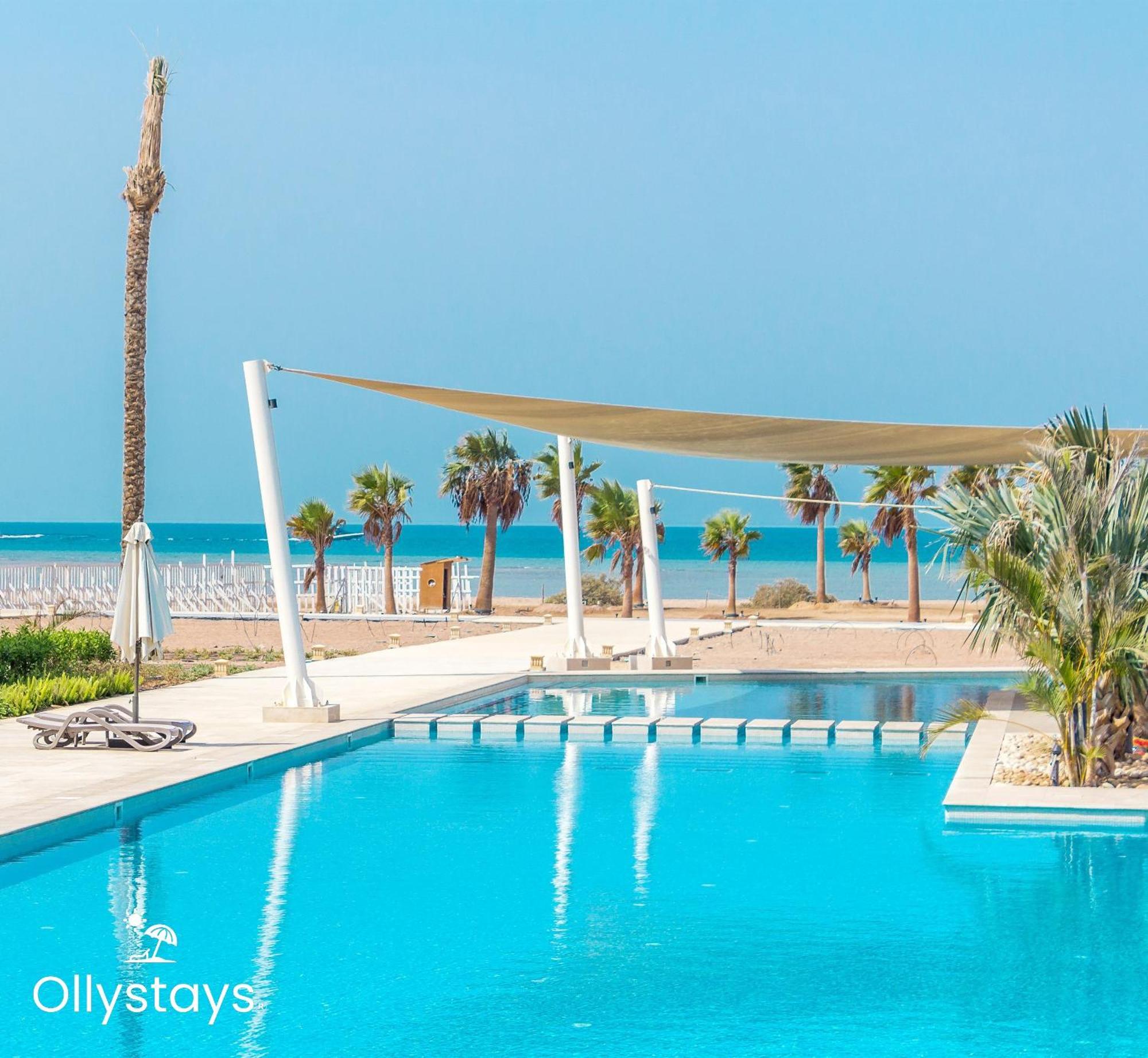 Ollystays Mangroovy Seaview 1Br Beach And Pool Free Access Hurghada Exterior photo